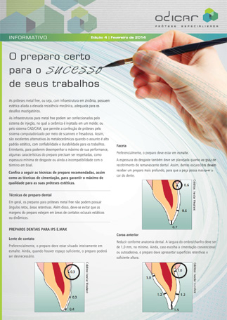 Capa do informativo - O prepato certo para o sucesso de seus trabalhos