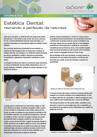 Capa do informativo - Estética Dental: Recriando a Perfeição da Natureza